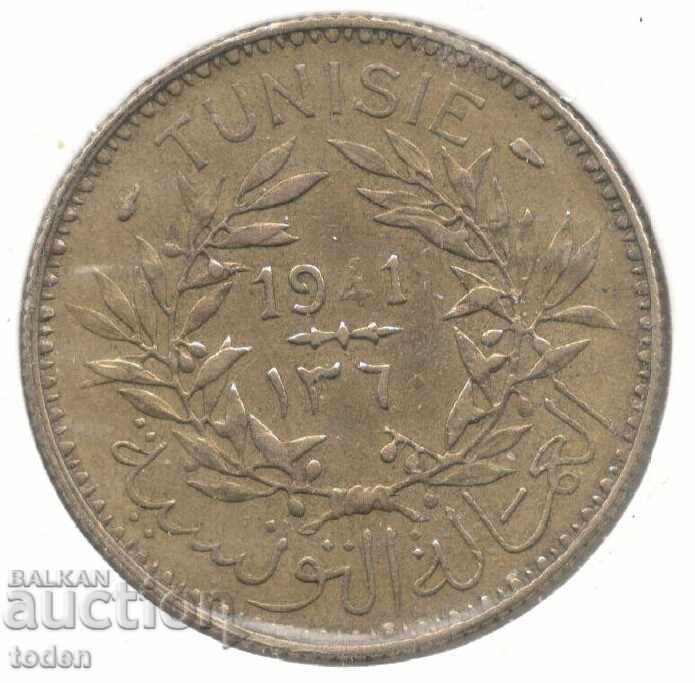 Tunisia-2 Francs-1360 (1941)-KM# 248-Chambers of Commerce with price 10.00 BGN | € 5.11 Tunisia-2 Francs-1360 (1941)-KM# 248-Chambers of Commerce with price 10.00 BGN | € 5.11