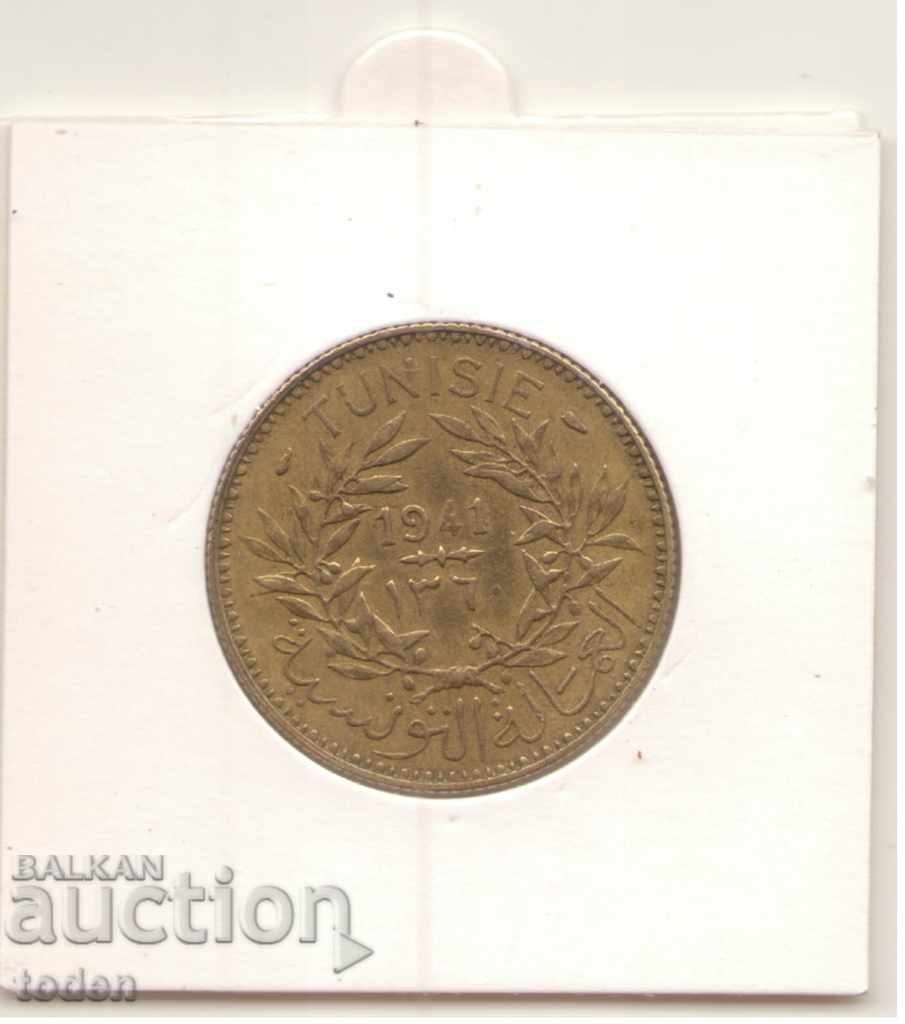 Delivery of Tunisia-2 Francs-1360 (1941)-KM# 248-Chambers of Commerce Delivery of Tunisia-2 Francs-1360 (1941)-KM# 248-Chambers of Commerce