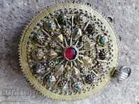 Renaissance silver jewelry gilded filigree silver