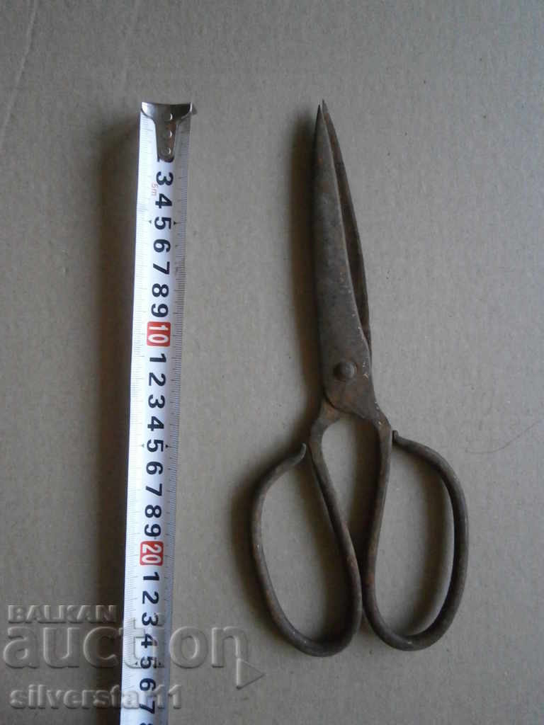 Renaissance forged scissors primitive scissors - 5