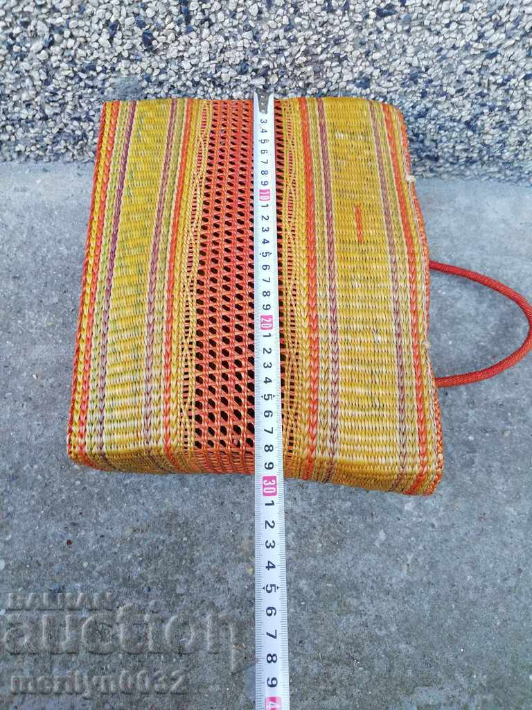 Τσάντα παραλίας μιας ηλικιωμένης κυρίας, ένα καλάθι σοβιετικών ημερών - 5 Τσάντα παραλίας μιας ηλικιωμένης κυρίας, ένα καλάθι σοβιετικών ημερών - 5