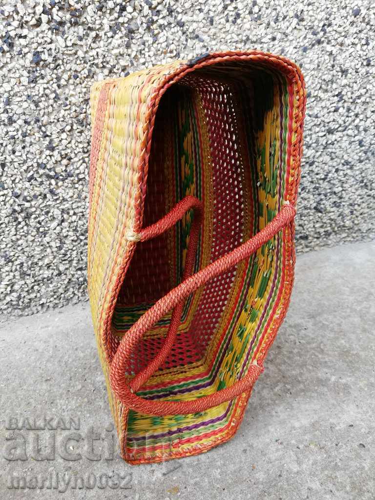 Τσάντα παραλίας μιας ηλικιωμένης κυρίας, ένα καλάθι σοβιετικών ημερών - 6 Τσάντα παραλίας μιας ηλικιωμένης κυρίας, ένα καλάθι σοβιετικών ημερών - 6