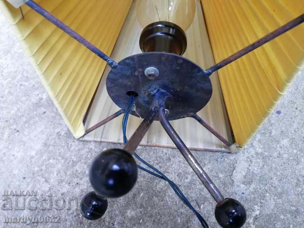 Delivery of Old electric night lamp shade, lantern, bulb