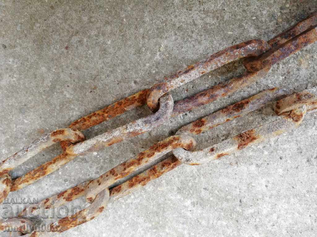 Old wrought iron chain - 7 Old wrought iron chain - 7