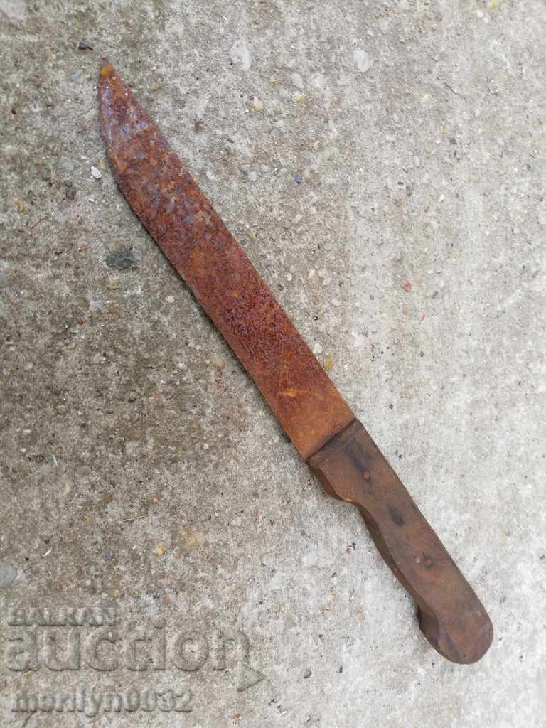Delivery of Old butcher knife Delivery of Old butcher knife