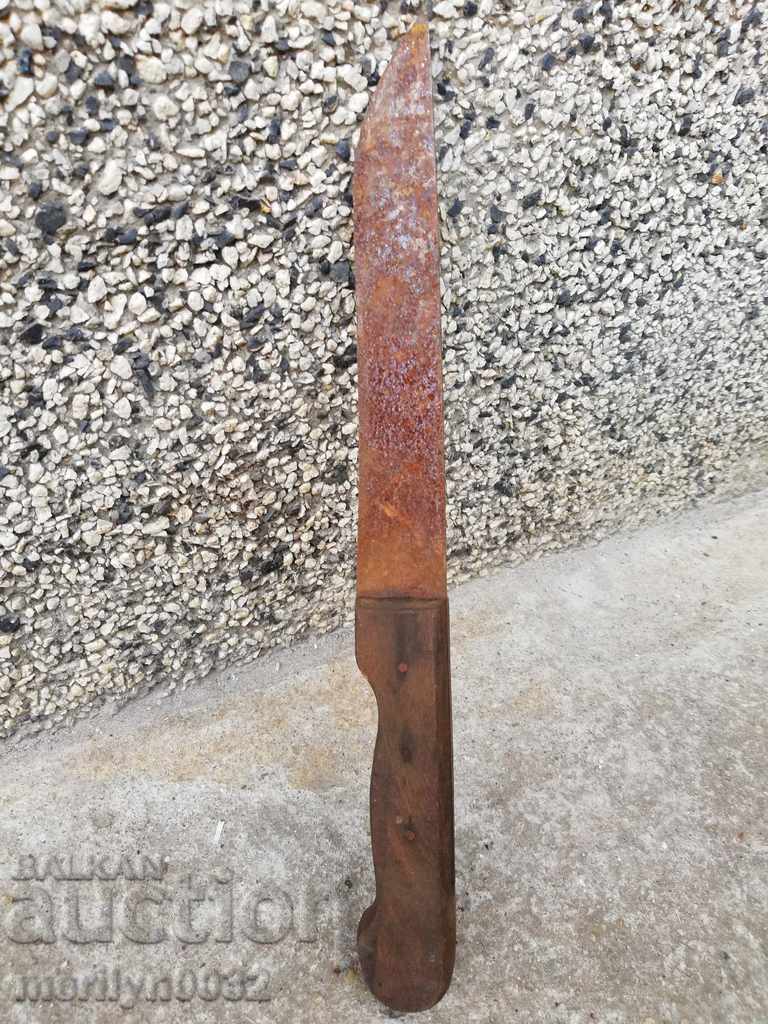 Old butcher knife - 6 Old butcher knife - 6