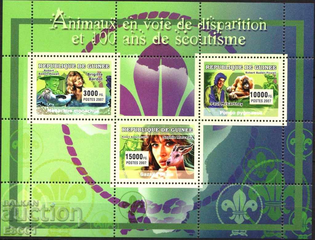 Clear Fauna Animale Cercetași Oameni celebri 2007 Guineea
