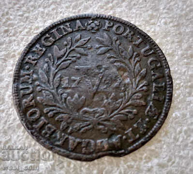 Portugal 5 Rey 1797 Rare