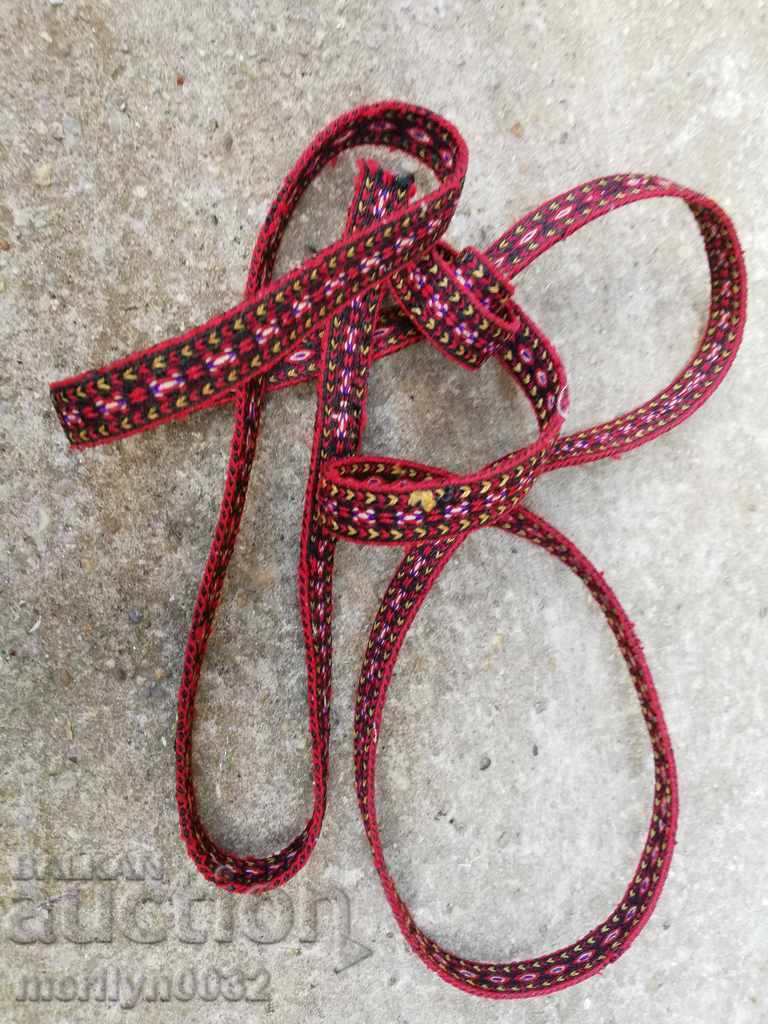 Old hand-woven sash sash belt costume - 7 Old hand-woven sash sash belt costume - 7