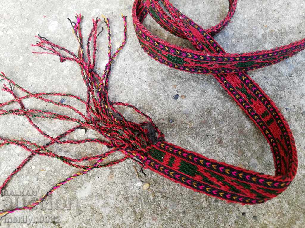Old hand-woven sash sash belt costume with price 89.00 BGN | € 45.50