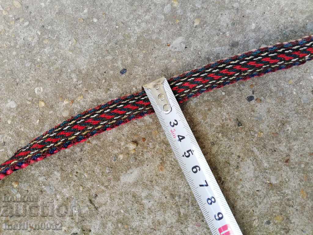 Old hand-woven sash sash belt costume with price 89.00 BGN | € 45.50