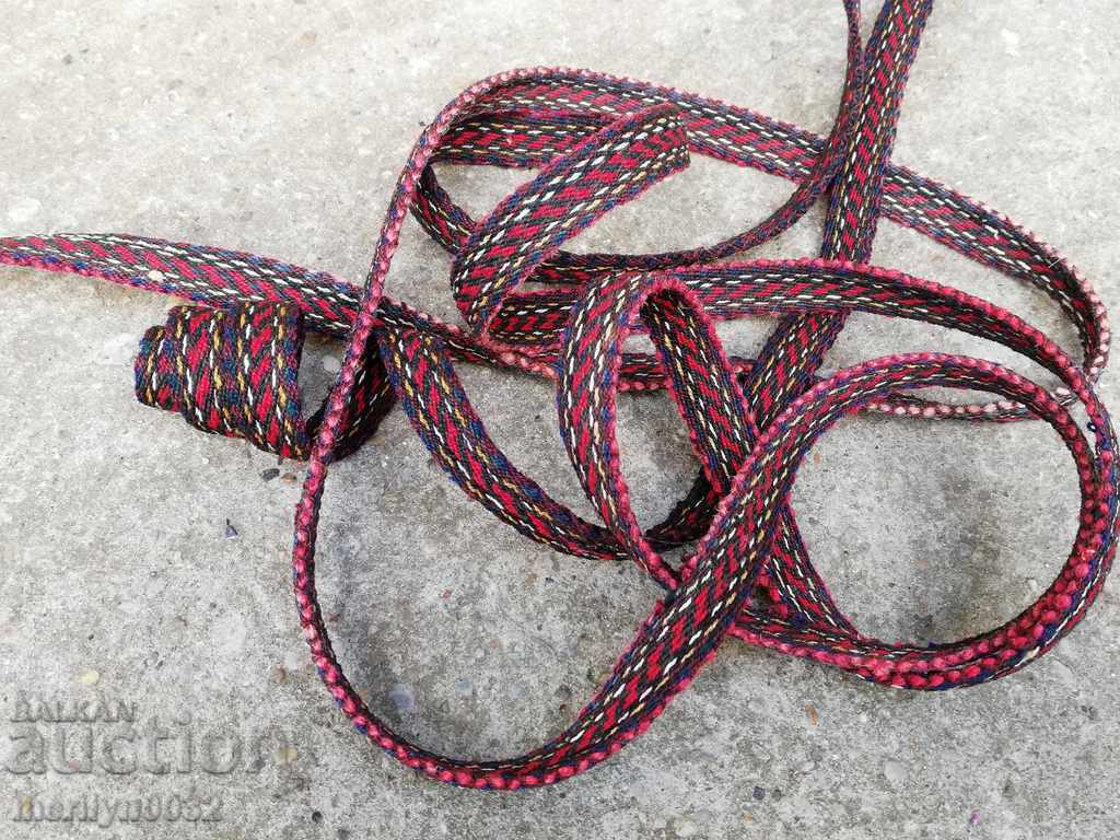 Delivery of Old hand-woven sash sash belt costume