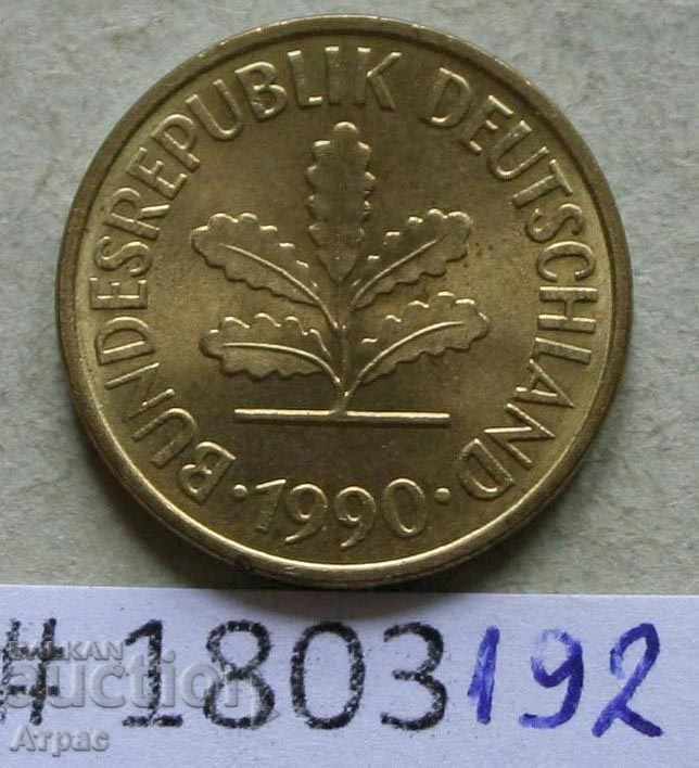 5 έτη 1990 J Γερμανία σφραγίδα -UNC με τιμή € 0.31 | 0.61 BGN