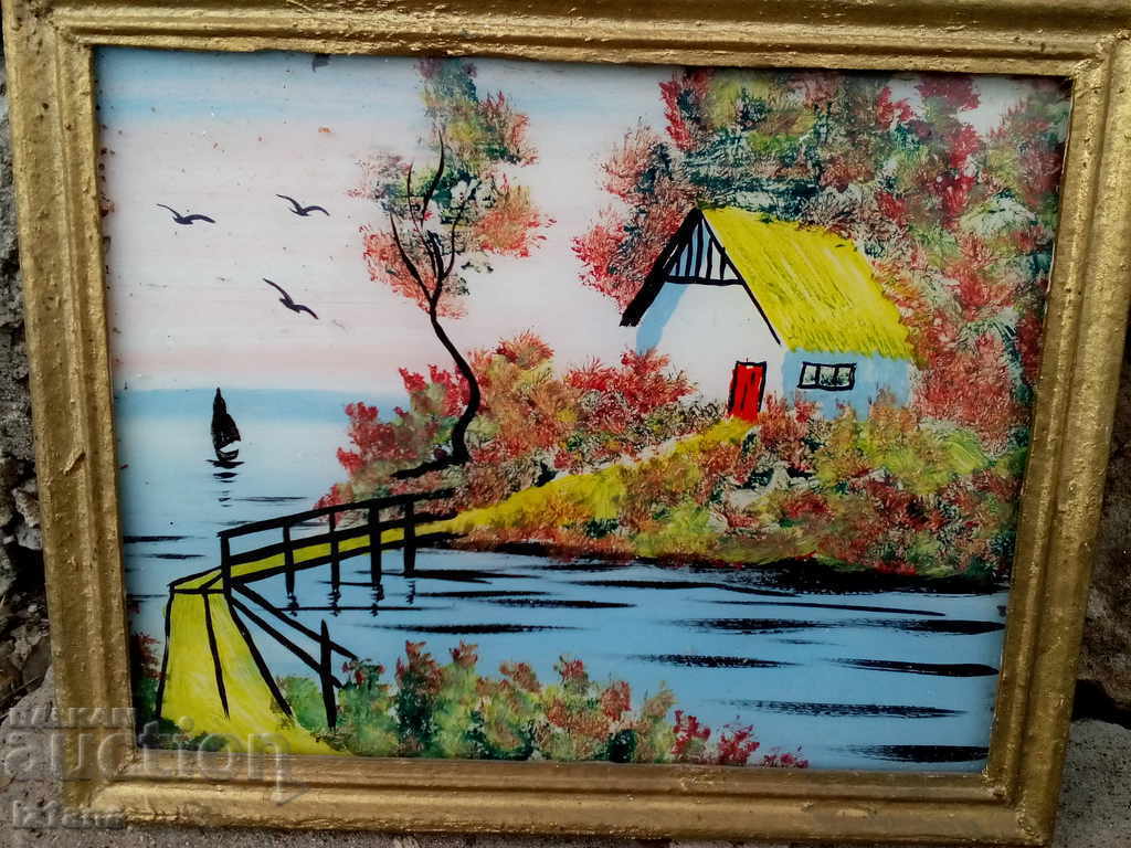 Old painting with price 65.00 BGN | € 33.23