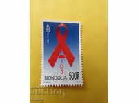 Марка борба срещу СПИН-2008, Монголия