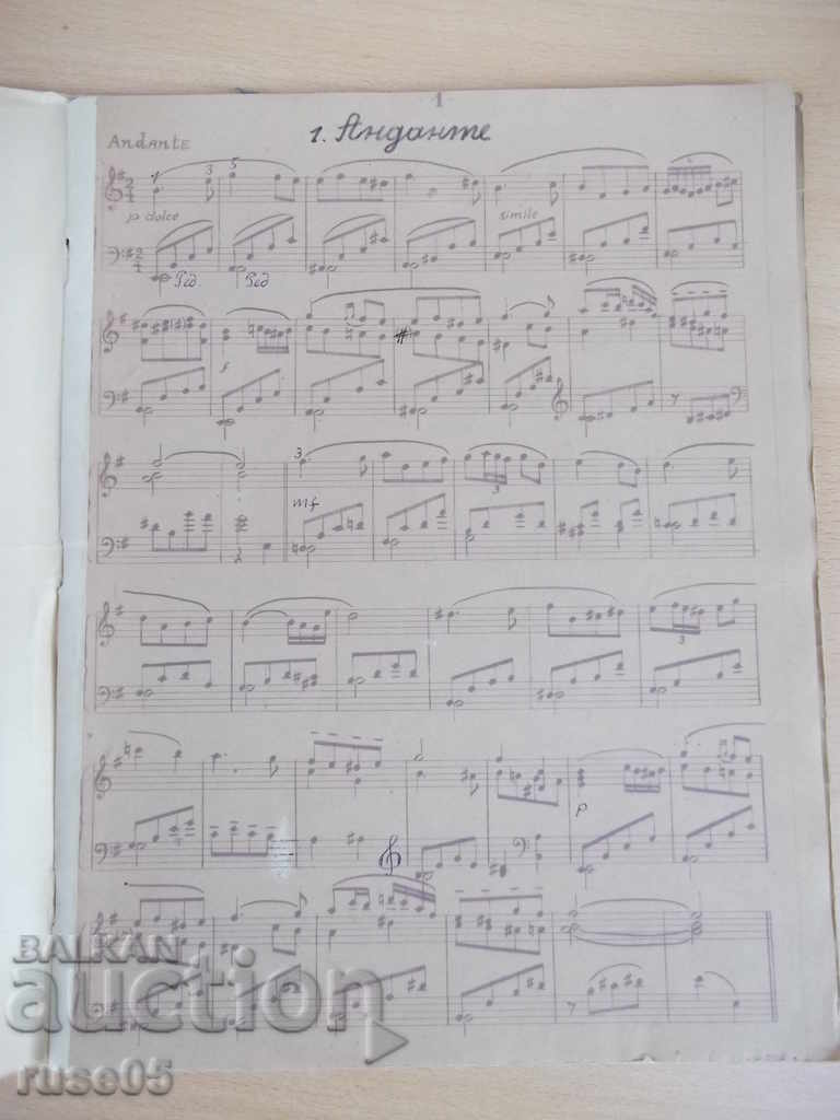 Book "Piano Pieces - Vladimir Stoyanov" - 28 pages with price 10.00 BGN | € 5.11 Book "Piano Pieces - Vladimir Stoyanov" - 28 pages with price 10.00 BGN | € 5.11