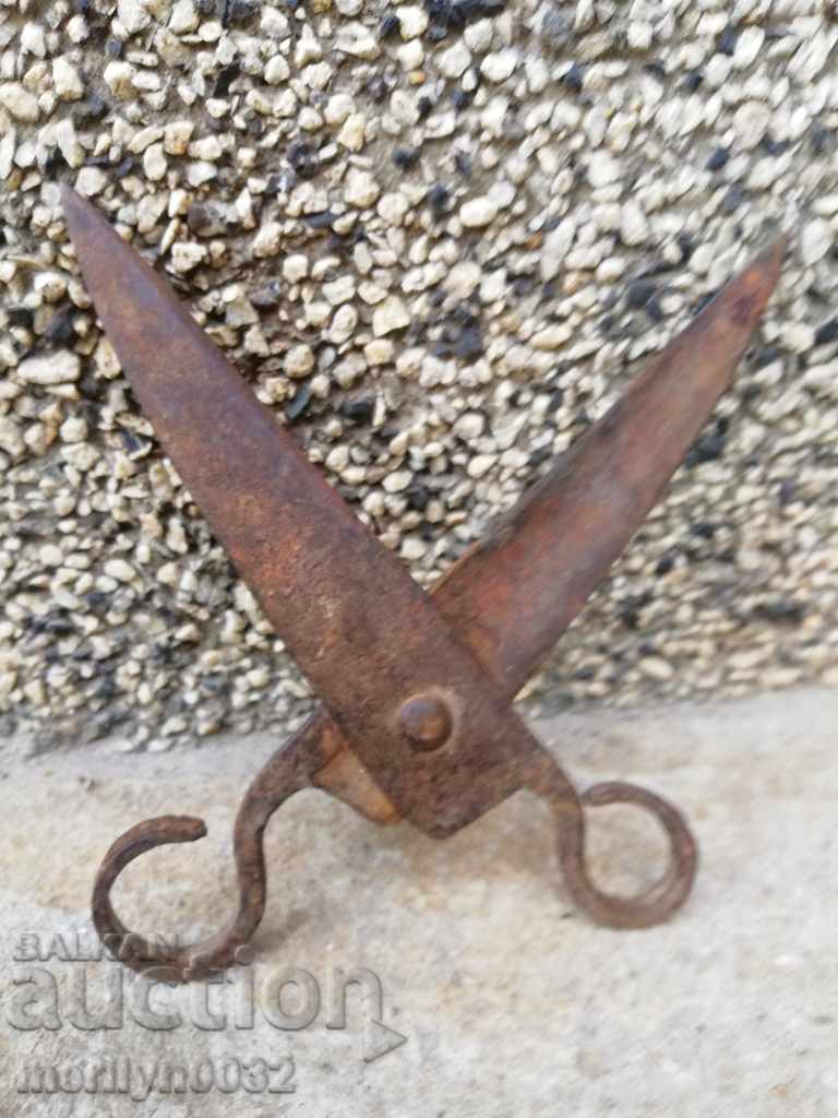 Delivery of Forged scissors primitive wrought iron Delivery of Forged scissors primitive wrought iron