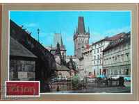 Пътувала картичка от Чехословакия, от 80-те години