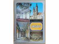 Traveled postcard from Czechoslovakia, from the 80s