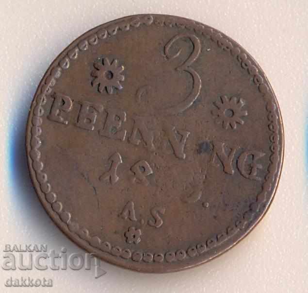 Rostock 3 Phenicia 1815AS with price 20.00 BGN | € 10.23