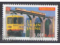 2000. Γαλλία. 100ή επέτειος του κίτρινου τρένου για την Cerdagne.