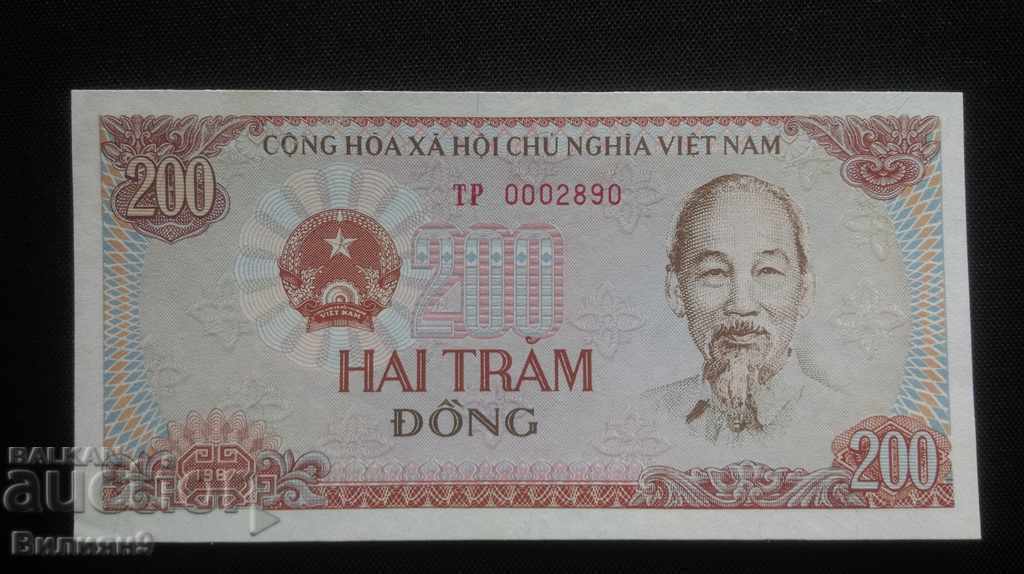 200 Dong 1987 Vietnam UNC