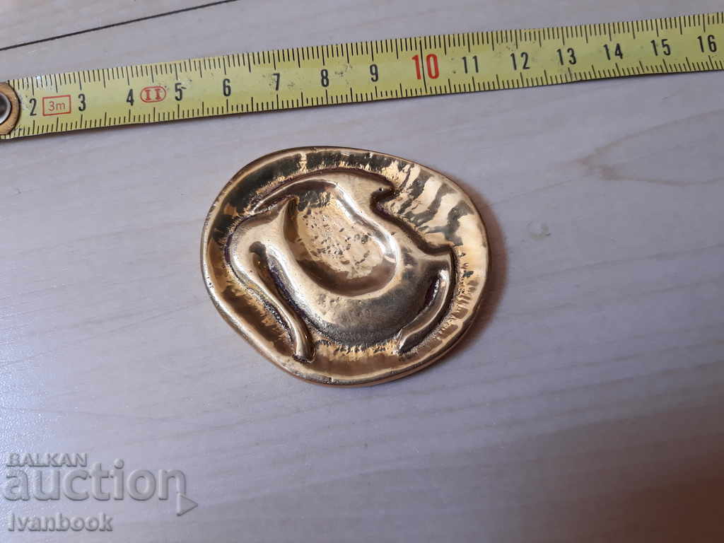 Author plaque - plastic - polished brass with price 29.00 BGN | € 14.83 Author plaque - plastic - polished brass with price 29.00 BGN | € 14.83