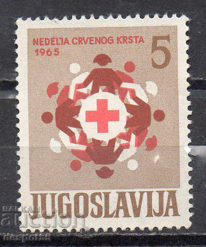 1965. Yugoslavia. Red Cross.