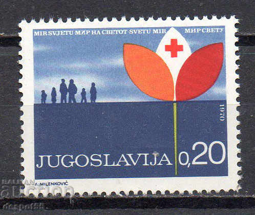1970. Iugoslavia. Crucea Roșie.