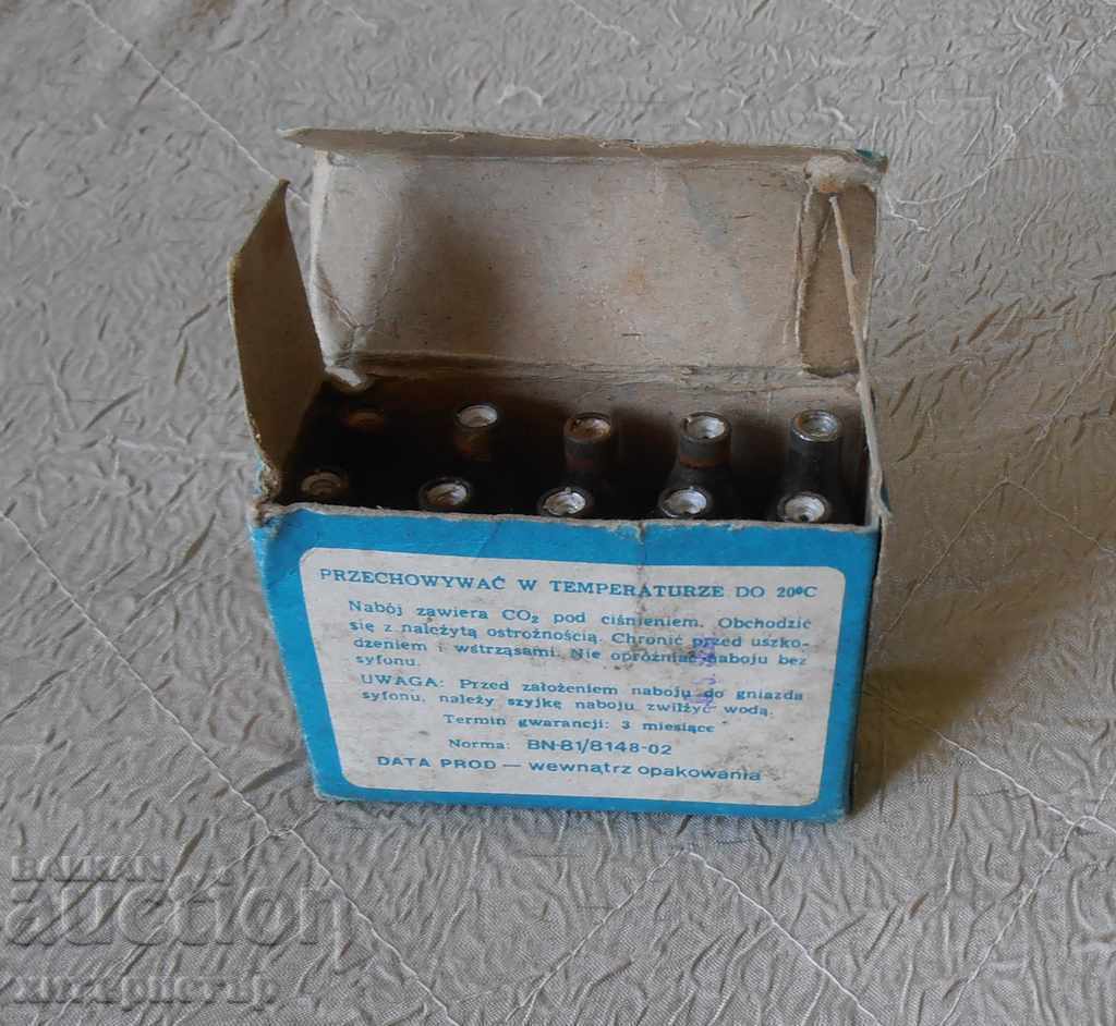 Soda siphon cartridges Poland soc with price 5.00 BGN | € 2.56