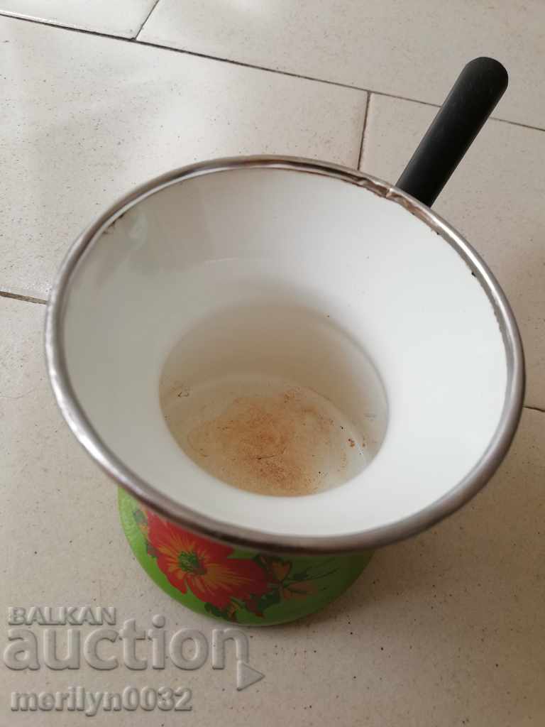 Jeze enameled pot with enamel - 5