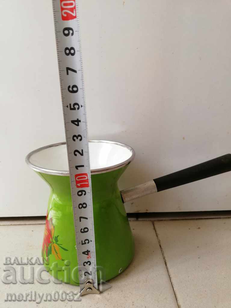 Jeze enameled pot with enamel - 6