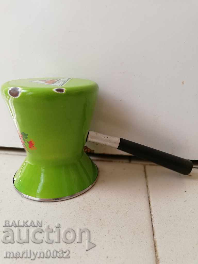 Jeze enameled pot with enamel - 7