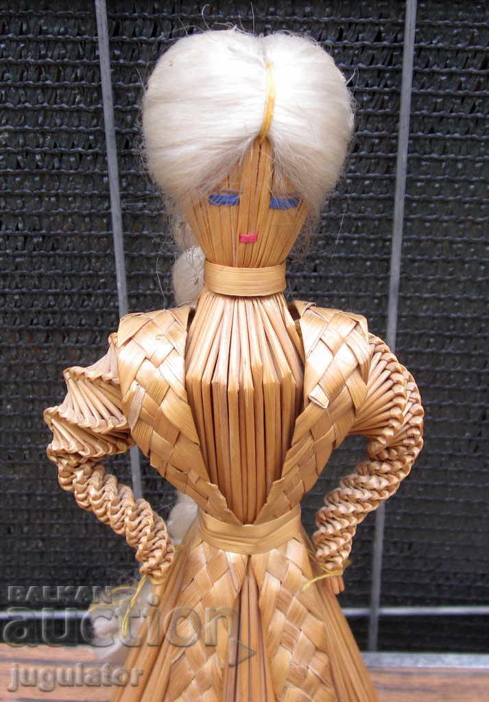 ancient Bulgarian folklore straw doll with folk costume - 5 ancient Bulgarian folklore straw doll with folk costume - 5