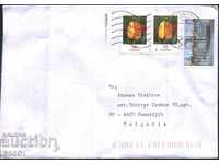 Traffic Envelope with Marks Boats 2016 Flower from Germany