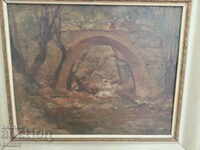Imagine "Podul 1933" William Watson. Identificarea uleiului