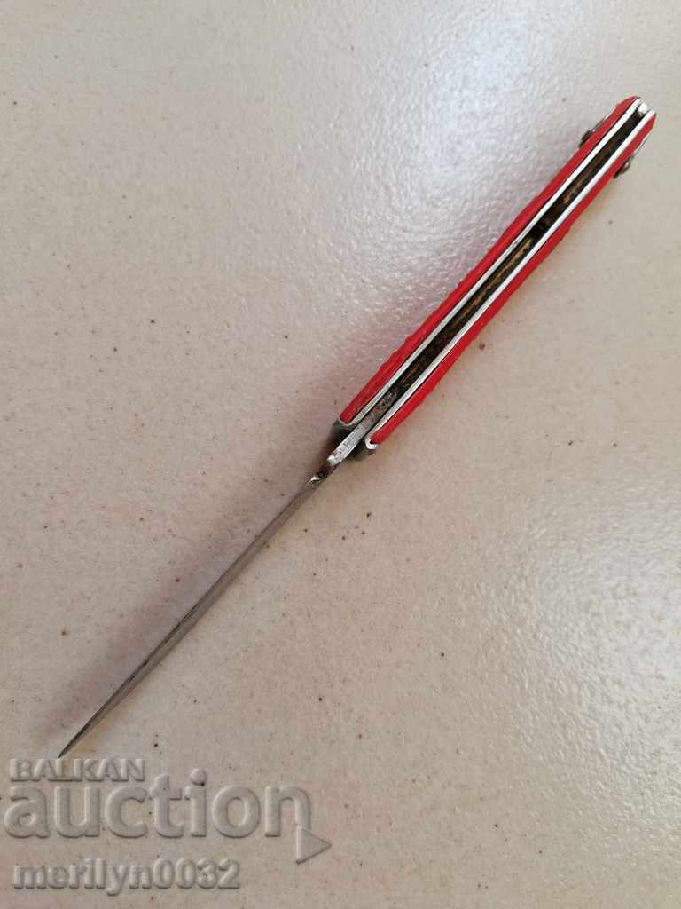 Auction  Old Soccer knife, knife, knife, fork, corkscrew, Bulgaria