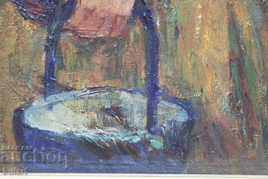 Auction Picture of the villager Zhivka Peycheva. Butter. Identification Auction Picture of the villager Zhivka Peycheva. Butter. Identification