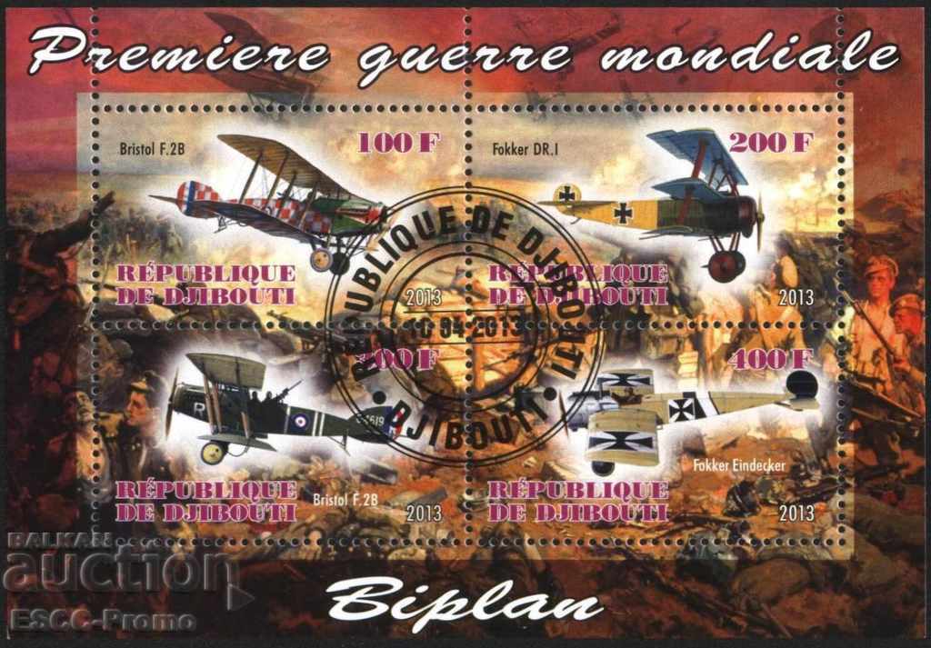 Clamed Block Aviation Planes Biplane 2013 from Djibouti
