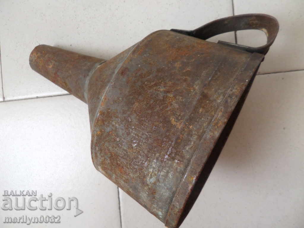 Auction Old funnel for fueling WW2 Auction Old funnel for fueling WW2