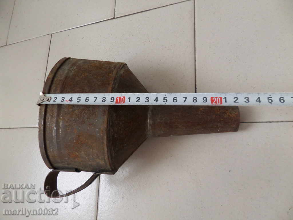 Old funnel for fueling WW2 - 5 Old funnel for fueling WW2 - 5