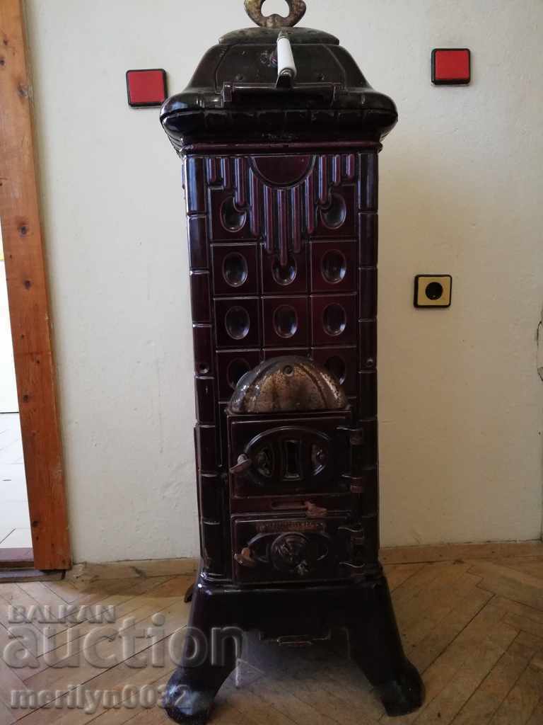 Old tiled German stove HAMONA of the 20th century with price 1695.00 BGN | € 866.64 Old tiled German stove HAMONA of the 20th century with price 1695.00 BGN | € 866.64