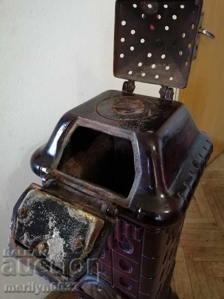 Old tiled German stove HAMONA of the 20th century - 5 Old tiled German stove HAMONA of the 20th century - 5