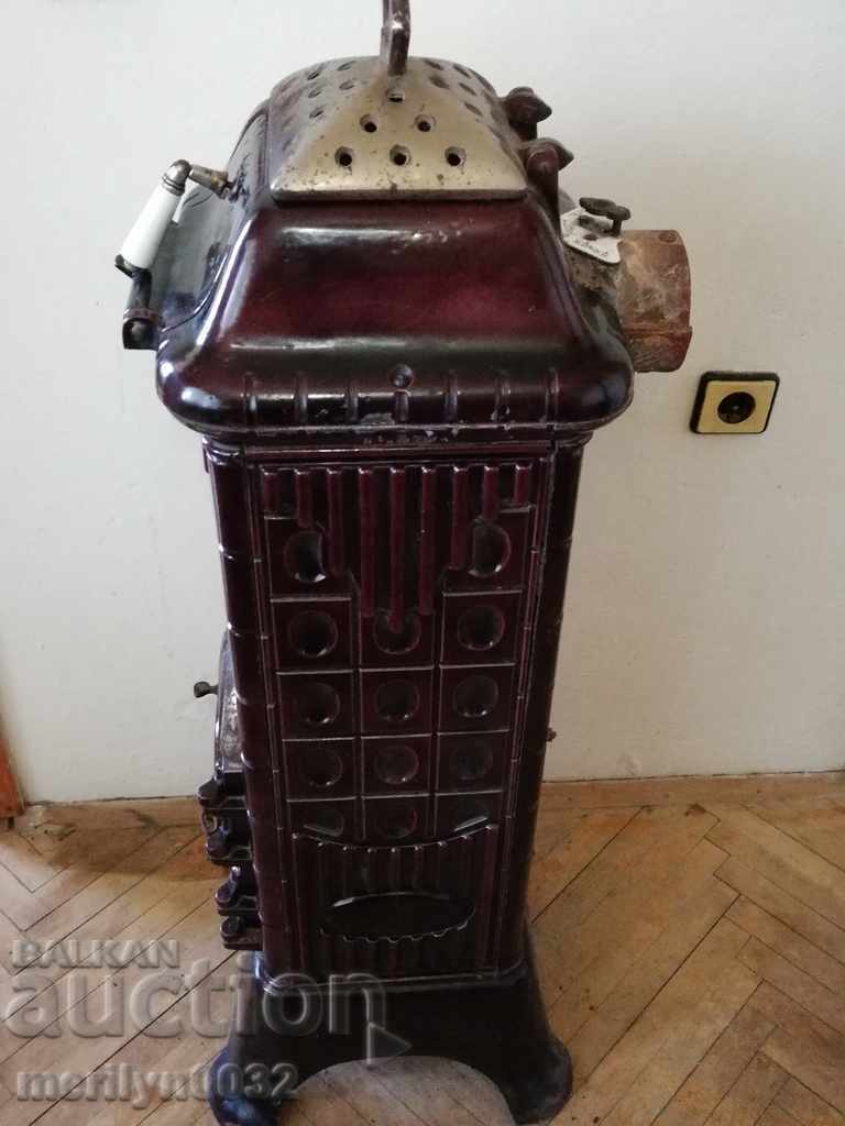 Old tiled German stove HAMONA of the 20th century - 6 Old tiled German stove HAMONA of the 20th century - 6