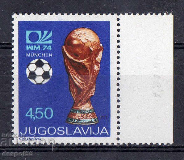 1974. Γιουγκοσλαβία. Παγκόσμιο Κύπελλο, Γερμανία.