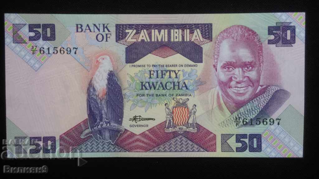 ZAMBIA 50 Kwacha 1986 UNC