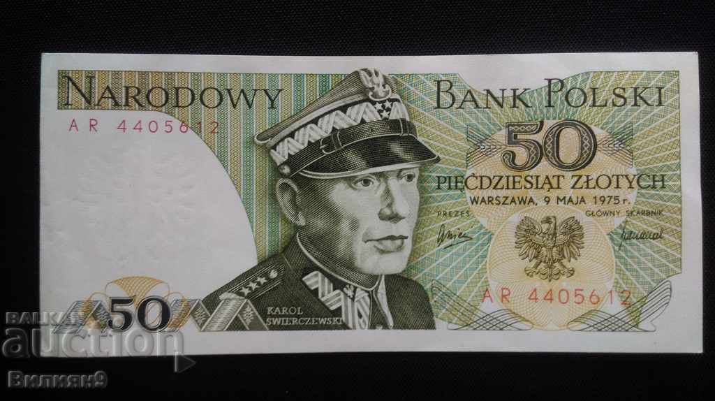 50 zloty 1975 Poland UNC