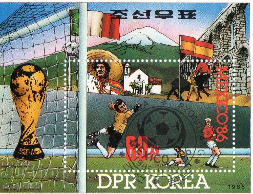 1985. Sev. Coreea. Campionatul mondial de fotbal - Mexic '86.