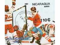 1987. Nicaragua. Winter Olympic Games, Calgary - Canada.