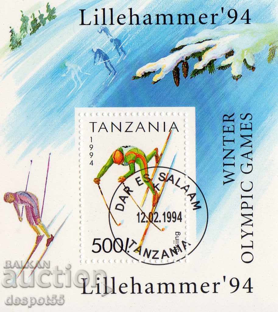 1994. Tanzania. Jocurile Olimpice de Iarna, Lillehammer - Norvegia.